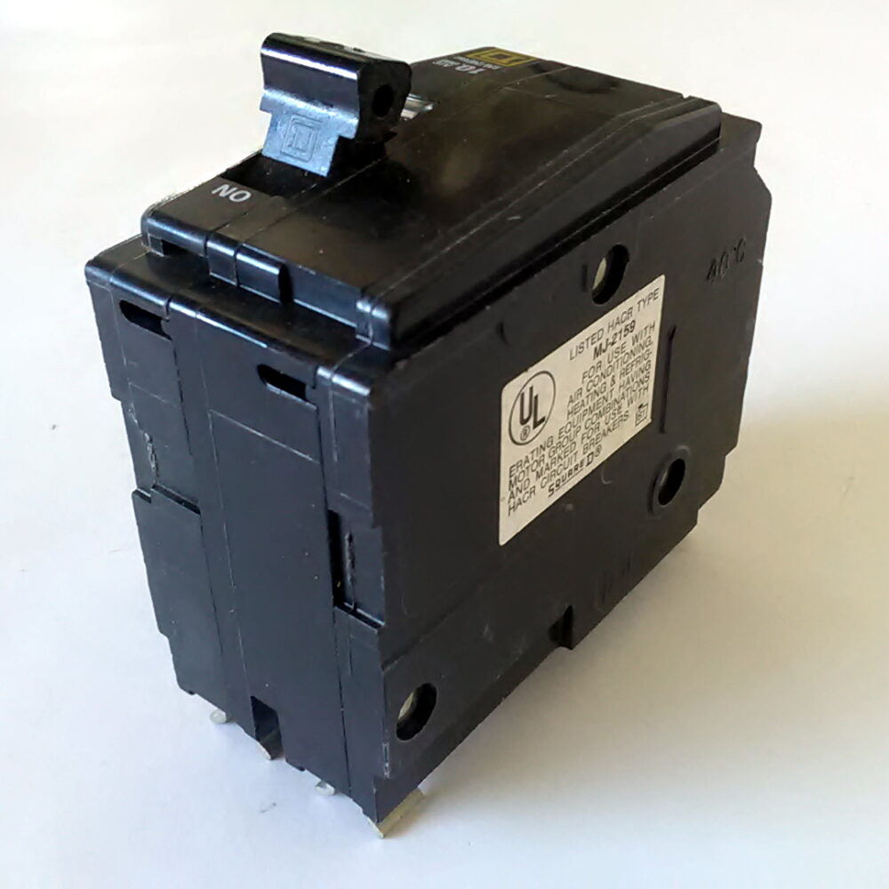 Square D 2 Pole 20 Amp HACR Type 120/240 VAC Circuit Breaker - Image 4