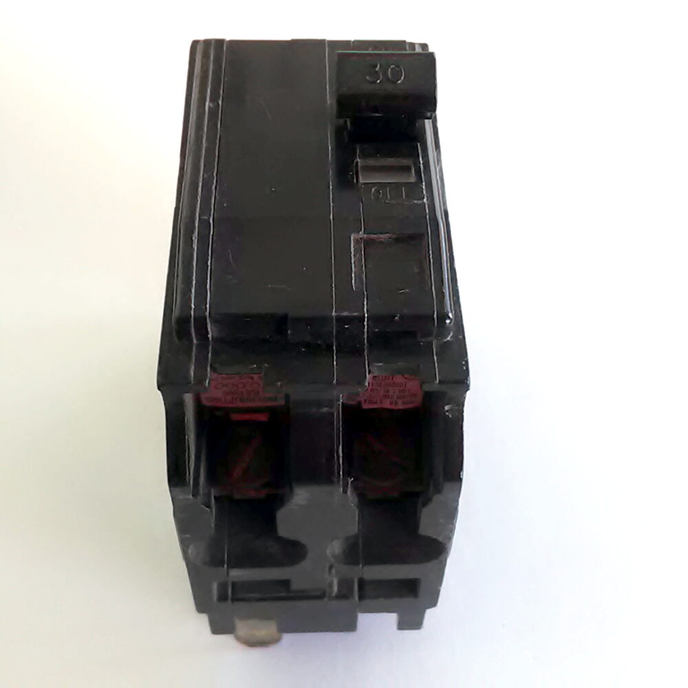 Square D 2 Pole 30 Amp HACR Type Circuit Breaker QO230 - Image 3