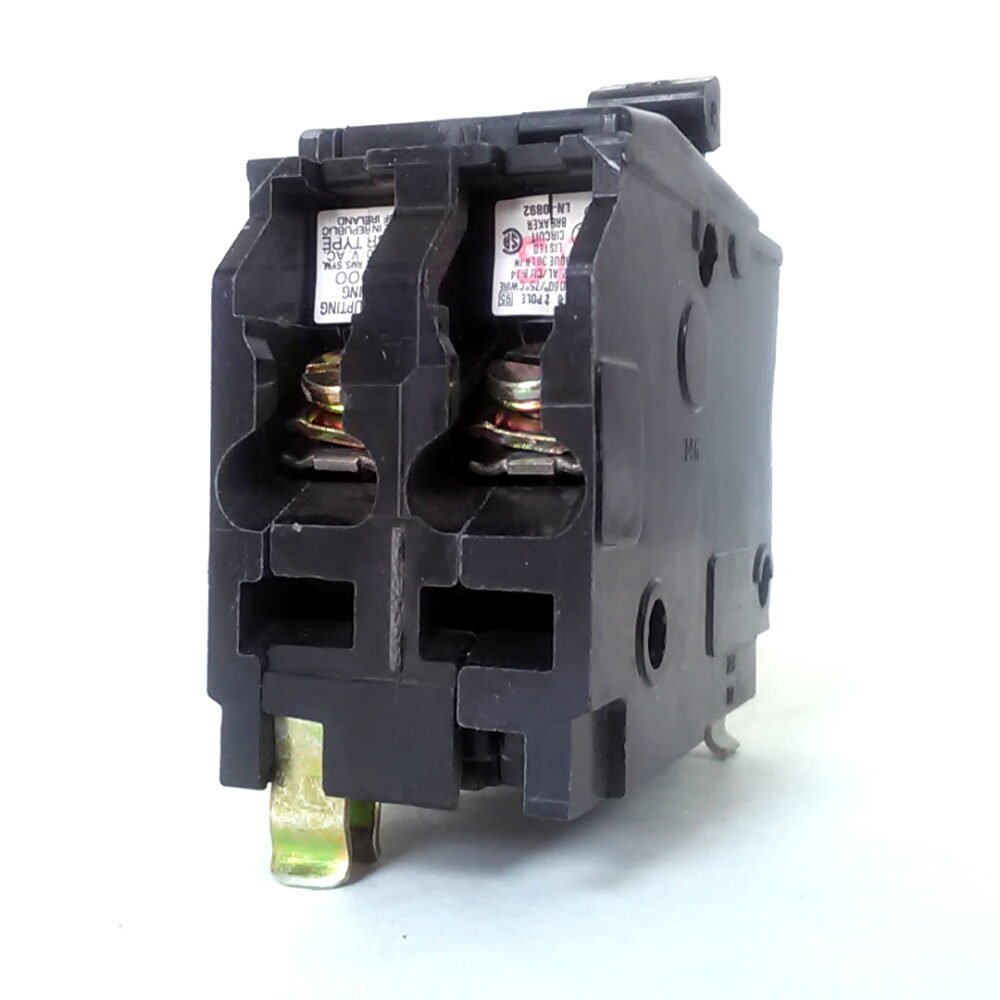 Square D 2 Pole 20 Amp HACR Type 120/240 VAC Circuit Breaker - Image 2