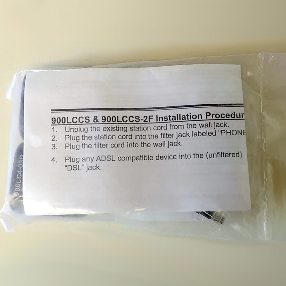 2 Centurylink Suttle Line Conditioners, KIT2C 2-900LC4-03Q Phone Filters DSL New - Image 4