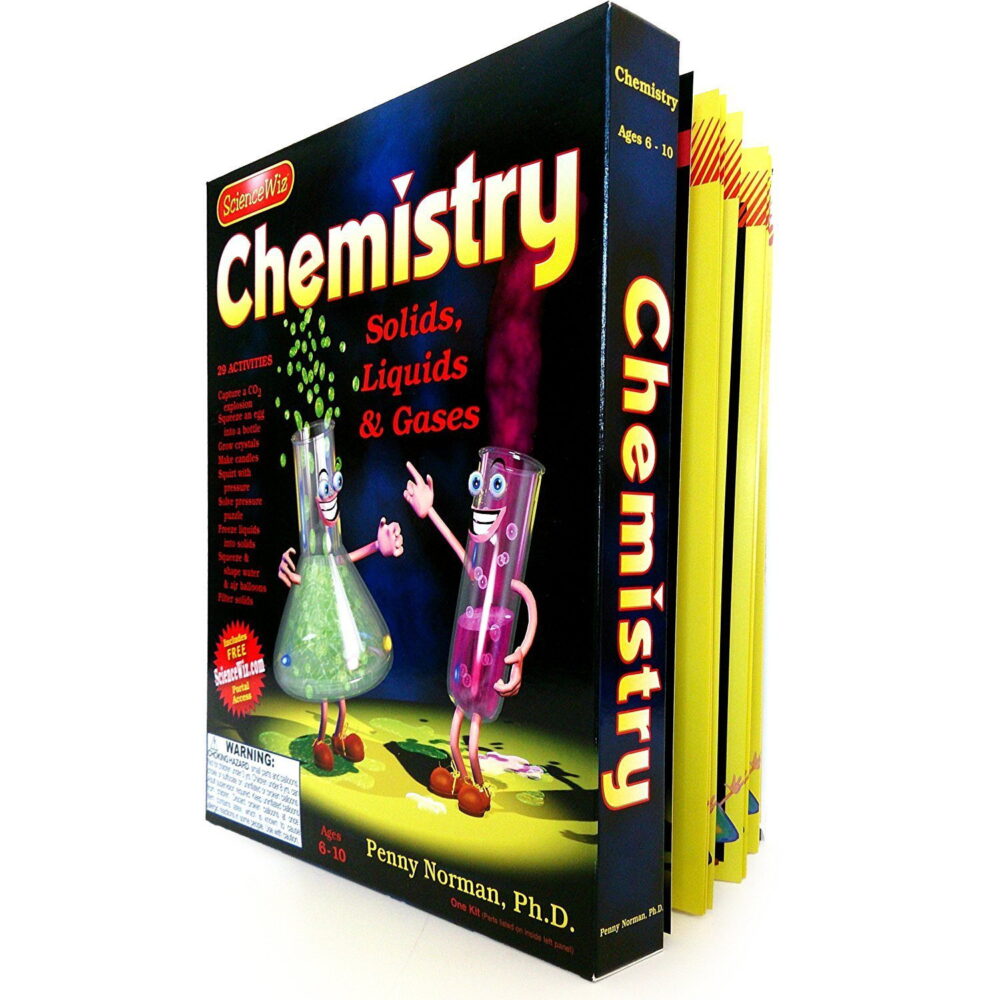 ScienceWiz Chemistry 29 Activities Kids Educational Science Book & Activity Kit - Image 2