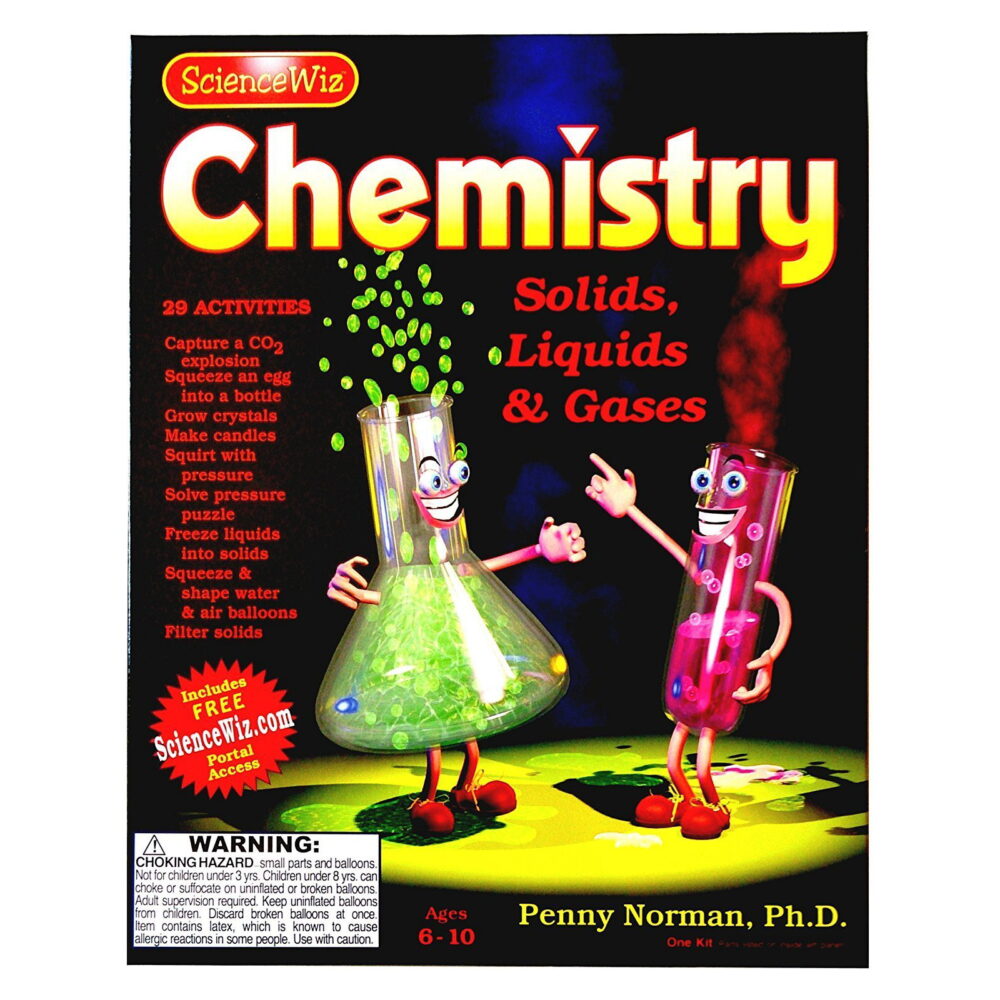 ScienceWiz Chemistry 29 Activities Kids Educational Science Book & Activity Kit - Image 3