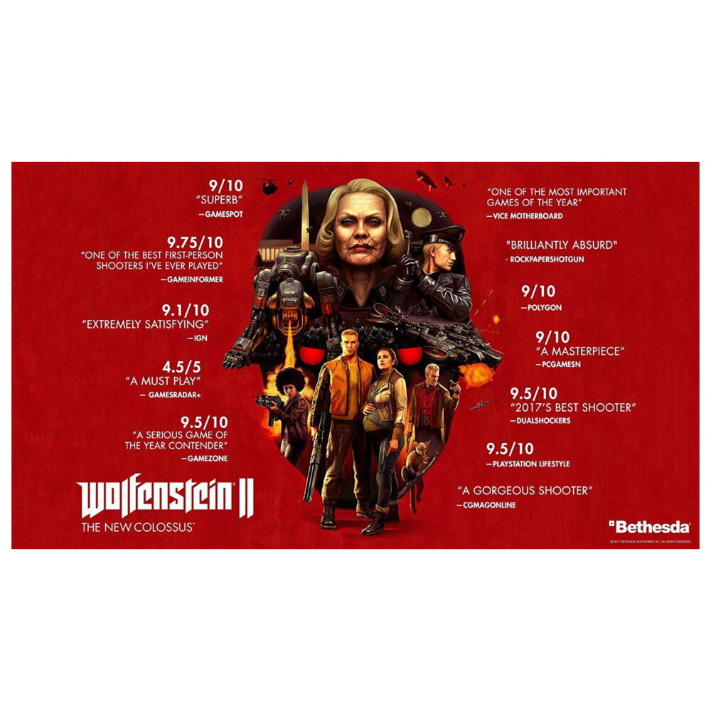 Wolfenstein II The New Colossus Sony PlayStation 4, 2017 - NEW PS4 Video Game - Image 5