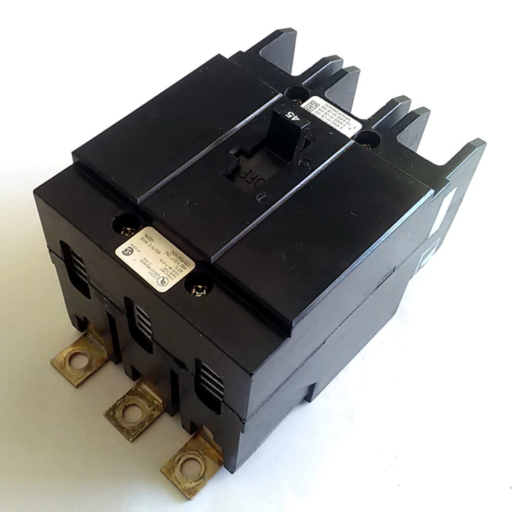 Cutler-Hammer 3 Pole 45 Amp GHB3045 3P 45A HACR Type Circuit Breaker - Image 11