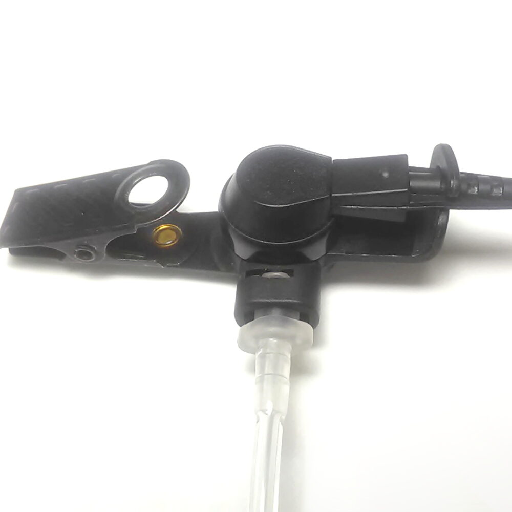 Motorola Radio Receive Audio Earpiece 3.5mm Microphone With Clear Coilcord Tube - Image 4