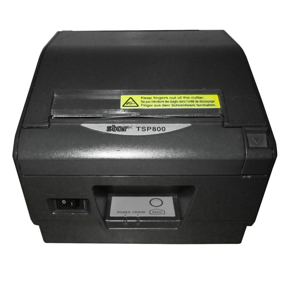 Star TSP800 Thermal Ethernet Wide Label/POS Printer w Power Supply & LAN Cable - Image 2