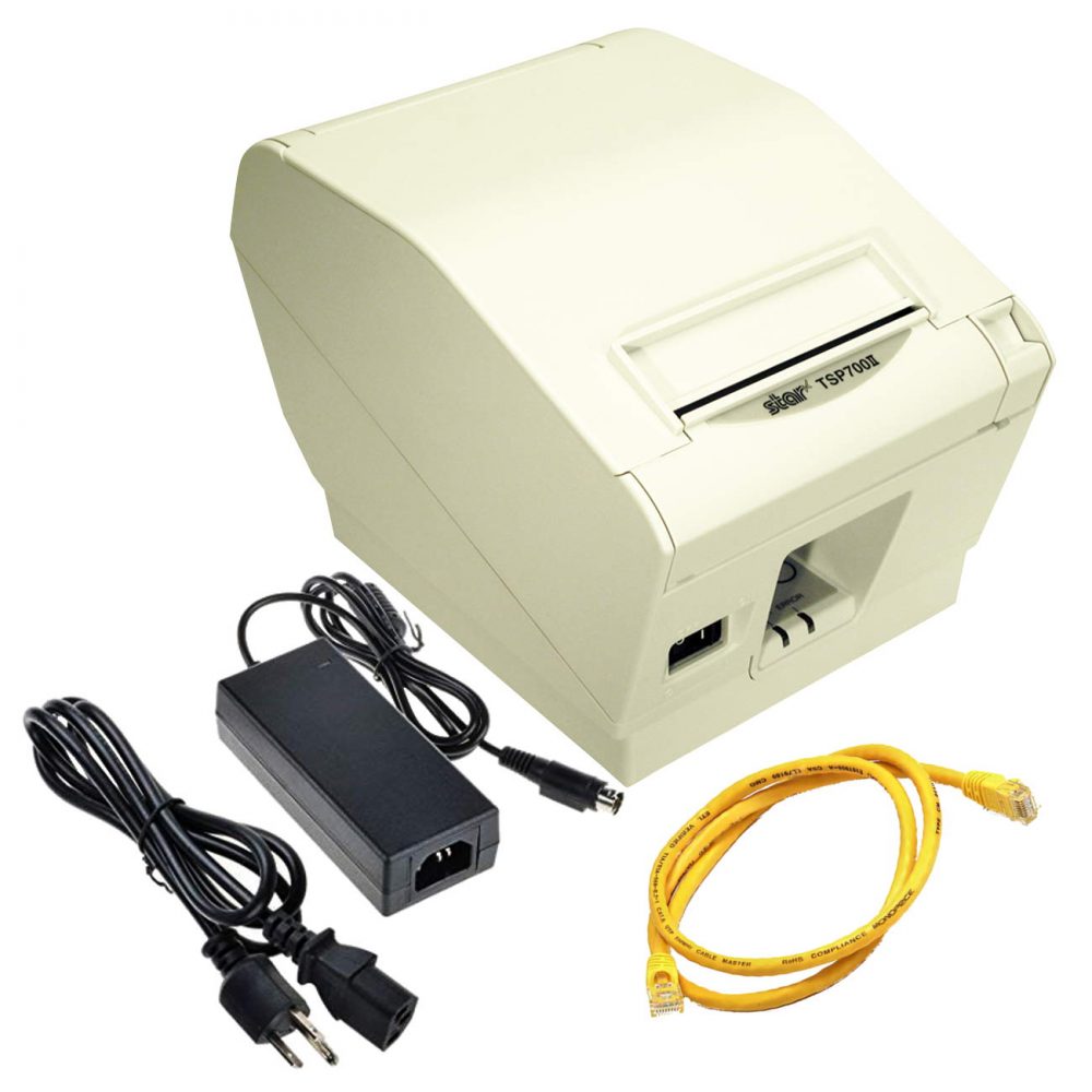 TSP700II White Ethernet Printer