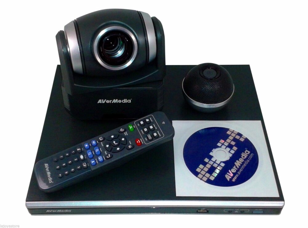 AVerMedia AVerCom H300 4 Way Multipoint Video Conferencing System - Original Box - Image 2