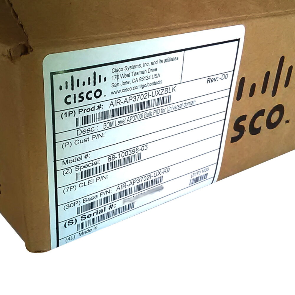 Cisco AIR-AP3702I-UXK9 Aironet 802.11ac Dual-Band, Controller-Based Access Point - Image 11