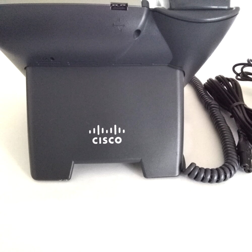 CISCO SPA-525G 5-Line Business IP Phone w/ Foot Stand, Handset & Power Adapter - Image 9