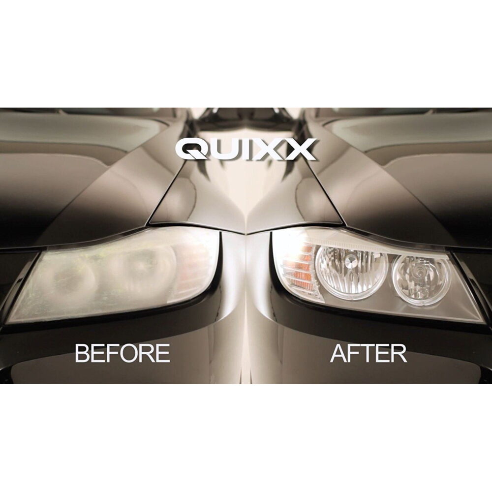 Quixx 00084-US Headlight Restoration/Repair Kit - Lens Sealer & Plastic Polish - Image 5