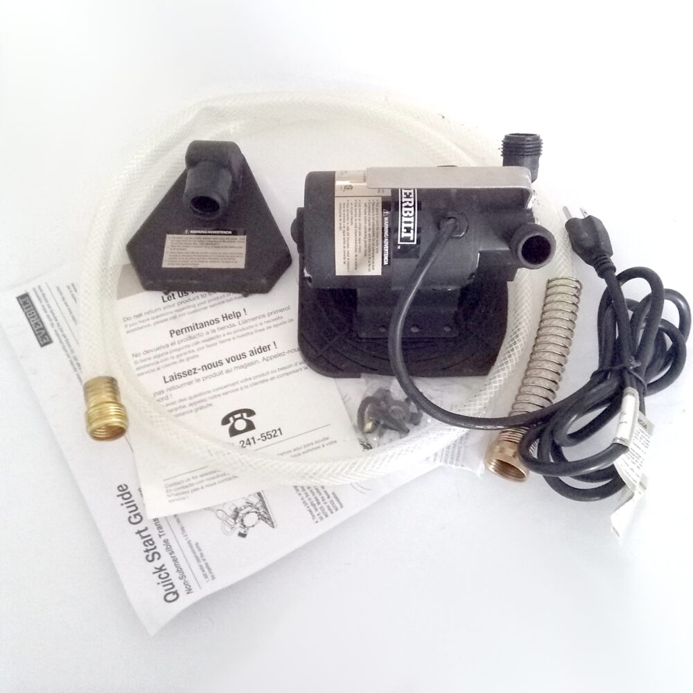 Everbilt ZE00802A 0.1 HP Non-Submersible Water Transfer Pump - Barely Used - Image 4