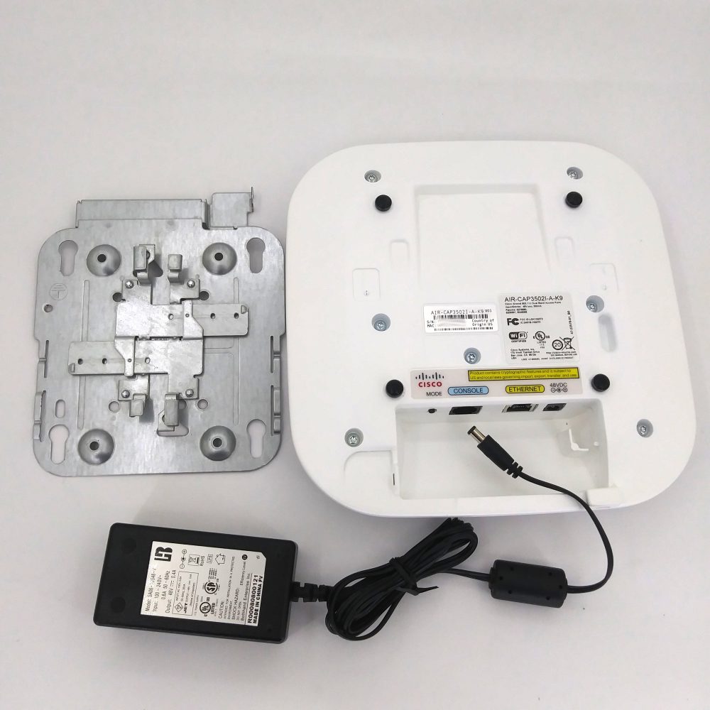 CISCO AIR-CAP3502I-A-K9 Wireless Access Point Autonomous w/Power Ad/Mount Kit (Copy) - Image 3