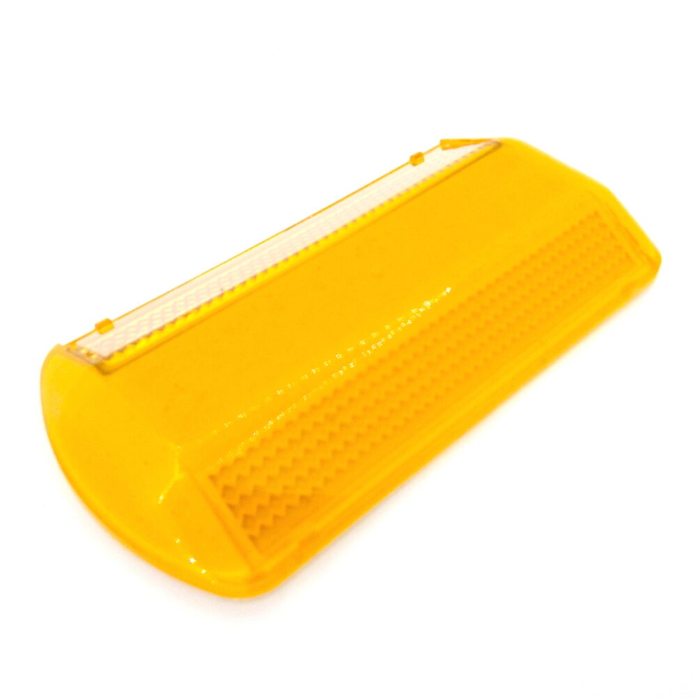 30-Pack NEW Commercial Road Highway Pavement Marker Reflector - One-Side, Yellow - Image 9