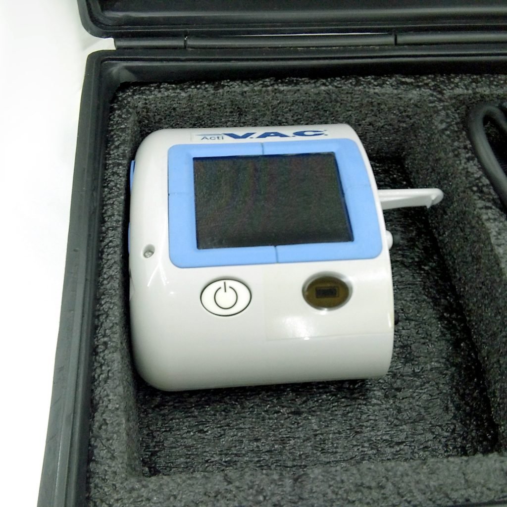 KCI ACTIVAC ACTI VAC Negative Pressure Wound Healing Device Patient