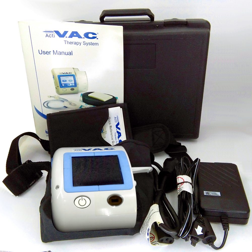 KCI ACTIVAC ACTI VAC Negative Pressure Wound Healing Device Patient
