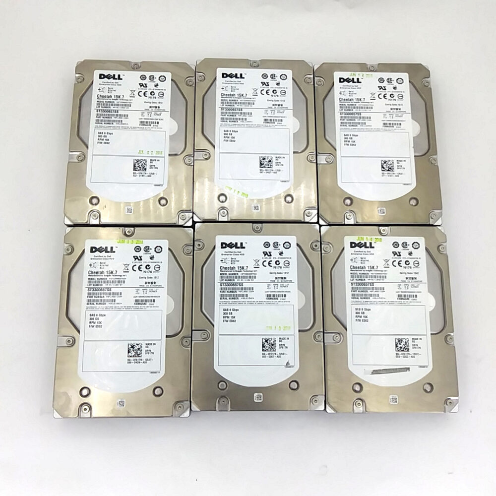 Lot of 6 Seagate Dell Hard Disk Drive Cheetah 15K.7 300GB SAS 2 ST3300657SS - Image 9