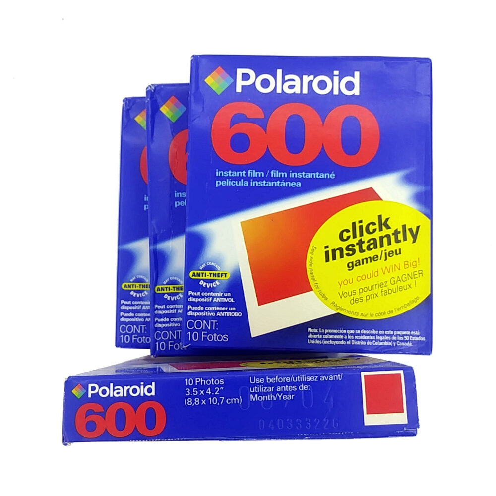 Lot of 4 Polaroid 600 Instant Film, 40 Exposure, Exp. 08/2004 - New & Sealed - Image 4