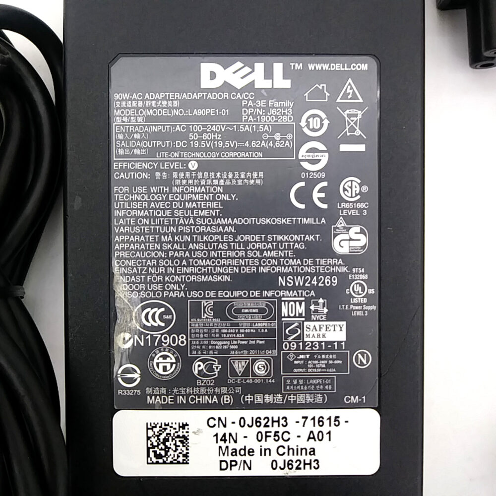 Lot of 10 Genuine Dell PA-3E Slim Laptop Power Adapter Charger 90W 19.5V 4.62A - Image 4