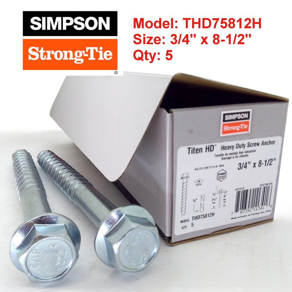 Simpson Strong Tie THD75812H