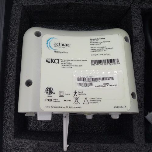 KCI ACTIVAC ACTI VAC Negative Pressure Wound Healing Device Patient ...