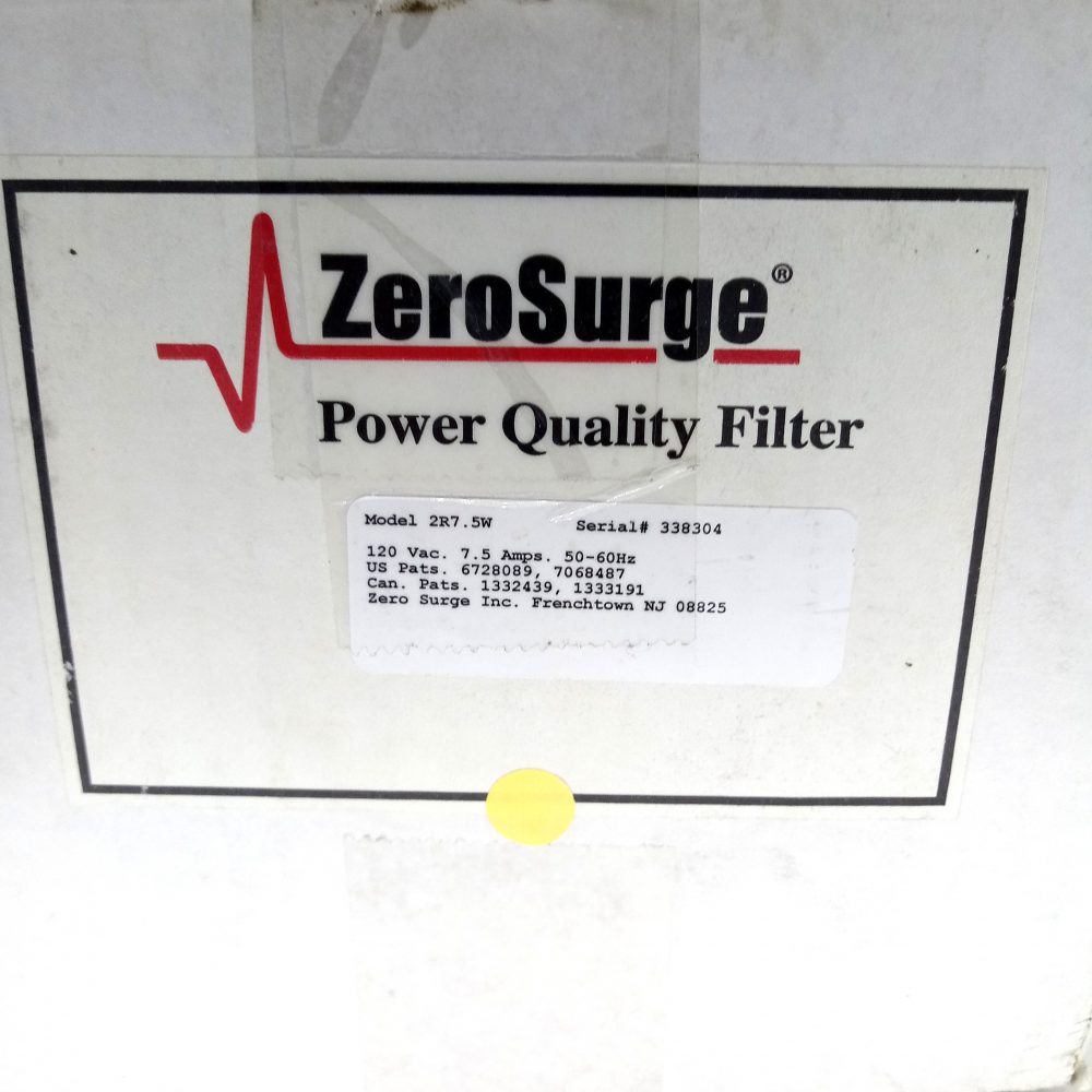 ZeroSurge Power Quality Filter 2R7.5W Single Phase 120V 7.5A - Image 8