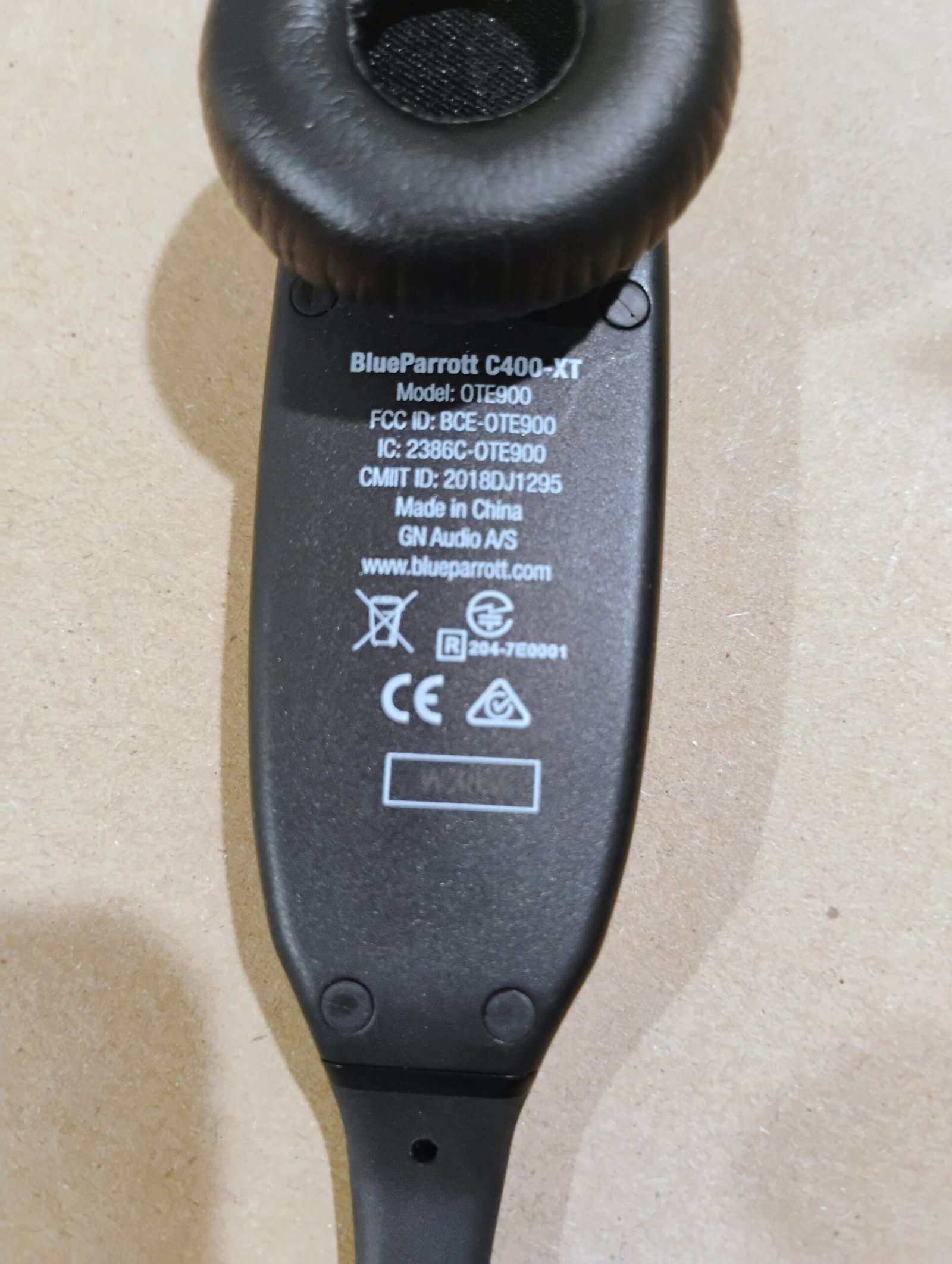 Blue Parrot C400-XT Convertible Bluetooth Wireless Headset Trucker — image 6 of 13