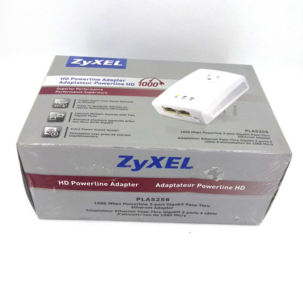 NEW Zyxel HD Powerline Ethernet Adapter  (PLA5256) - Image 3