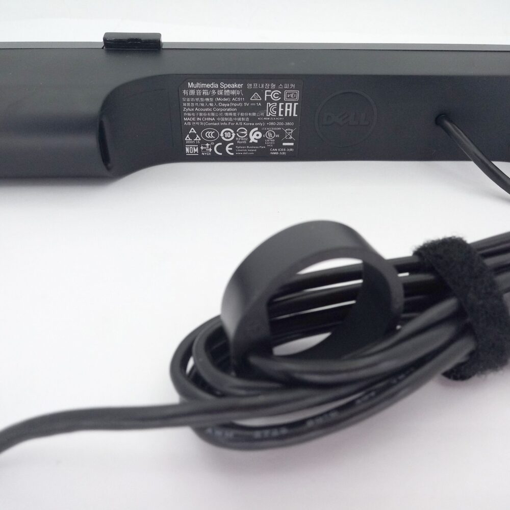 NEW Genuine Dell Monitor SoundBar SPEAKER AC511 USB Powered Wired 0MN008 Sealed - Image 7