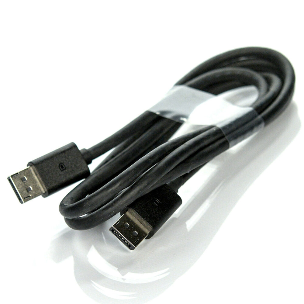 Lot-10 New Dell 6 Ft DisplayPort Male x DisplayPort Male Video Display Cable 5K1FN15501 - Image 2