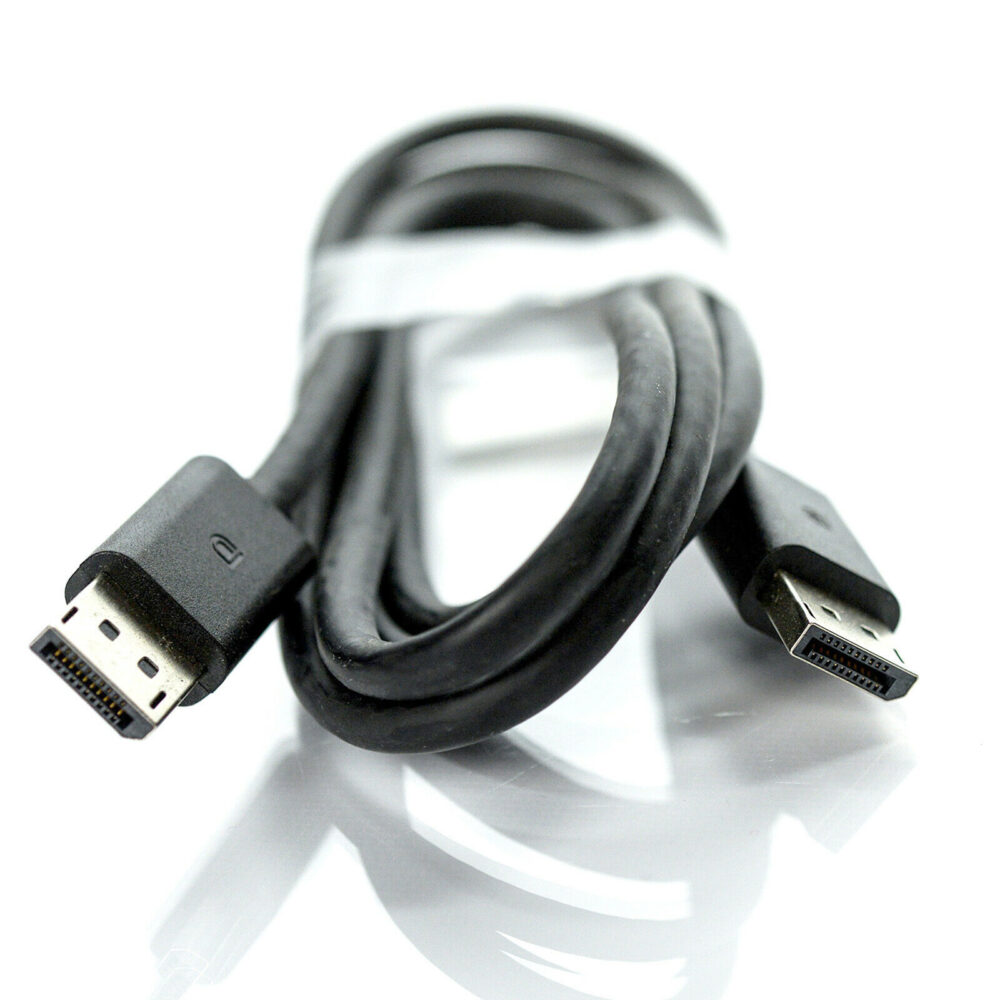 Lot-10 New Dell 6 Ft DisplayPort Male x DisplayPort Male Video Display Cable 5K1FN15501 - Image 3