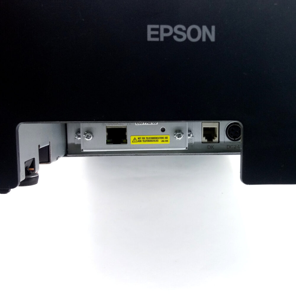 Epson TM-U220B M188B POS Kitchen Receipt Printer w Ethernet Interface/AC Adapter - Image 11