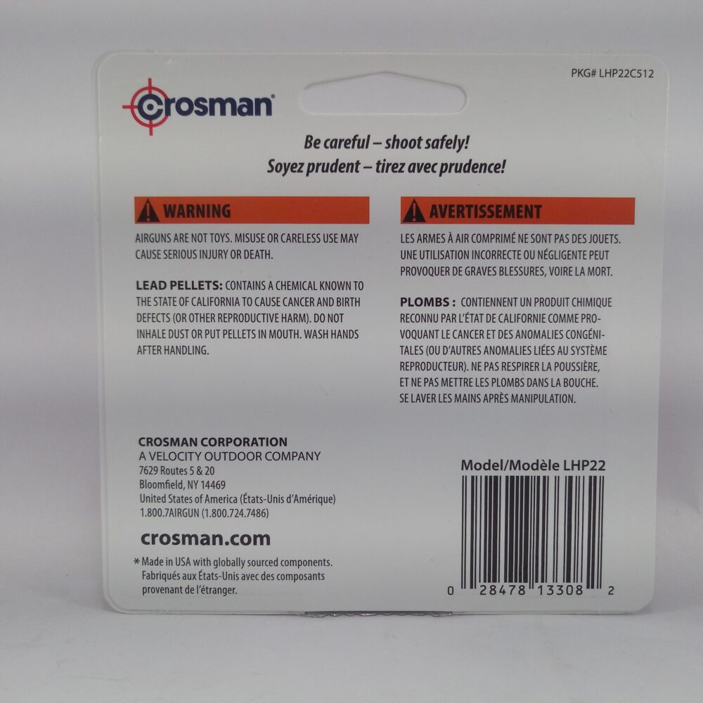 CROSMAN 22 CAL PREMIER HOLLOW POINT HUNTING AIRGUN PELLETS 14.3 gr (500 CT) - Image 2