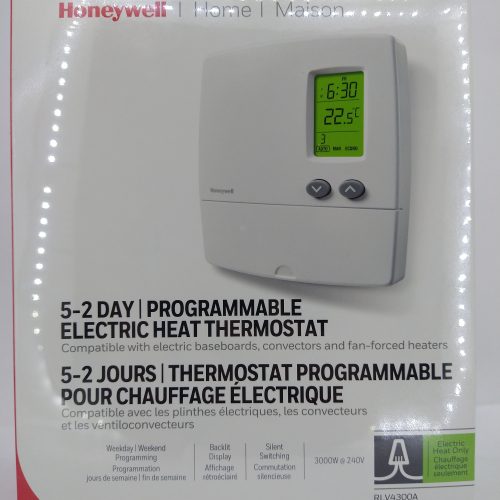 Honeywell 5-2 Days Programmable Thermostat Electric Heat RLV4300A1005