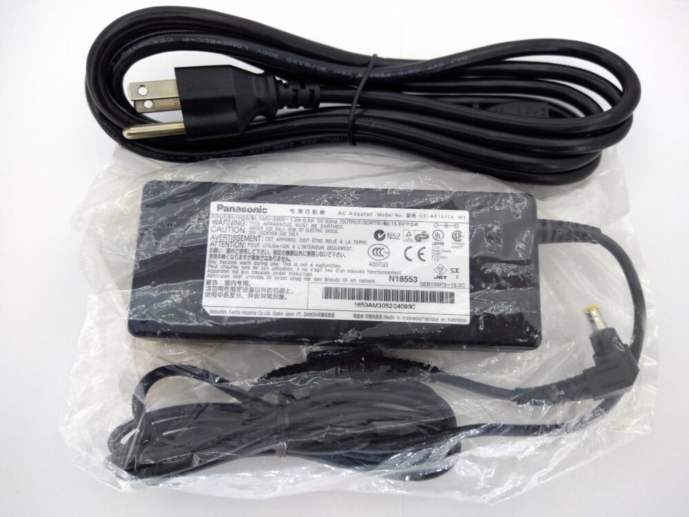 New Original Panasonic AC Adapter CF-AA1653A 15.6V 5A 78W For ToughBook CF-29