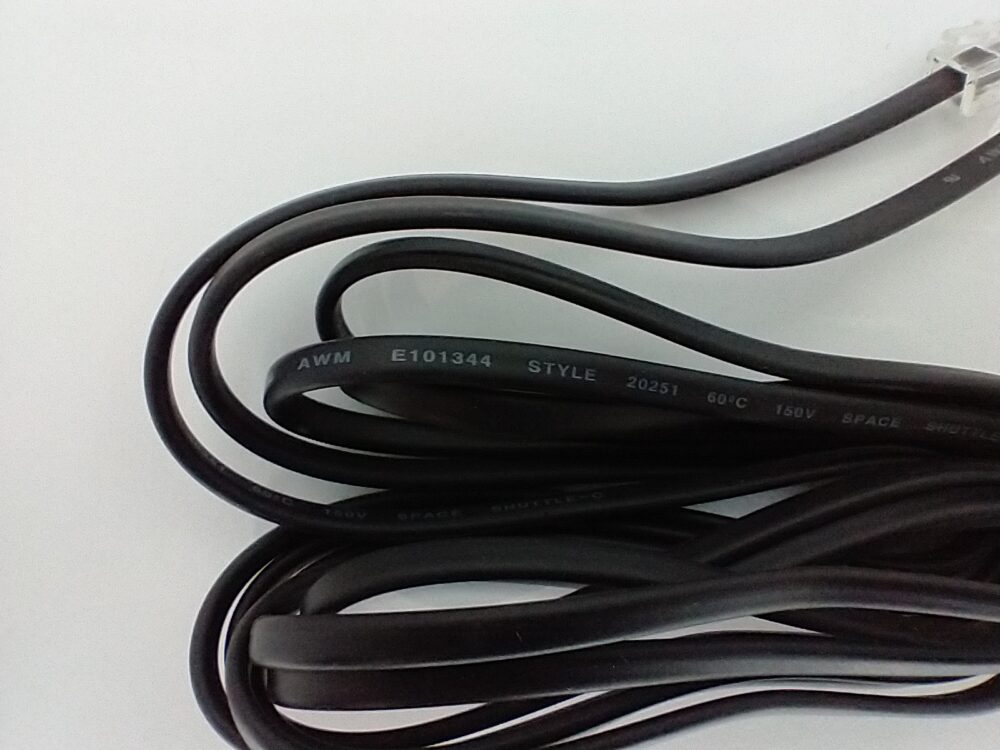 Telephone Line Cord Cable 6P2C 7