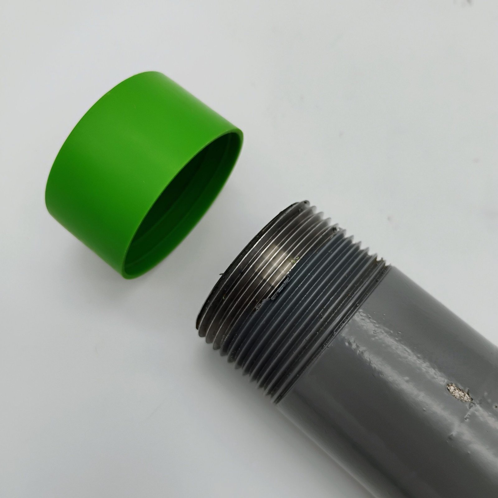 1-1/4 in. IPS Poly DR 11 to 1-1/4 in. MIP Underground Yellow Poly Gas Transition - Image 2