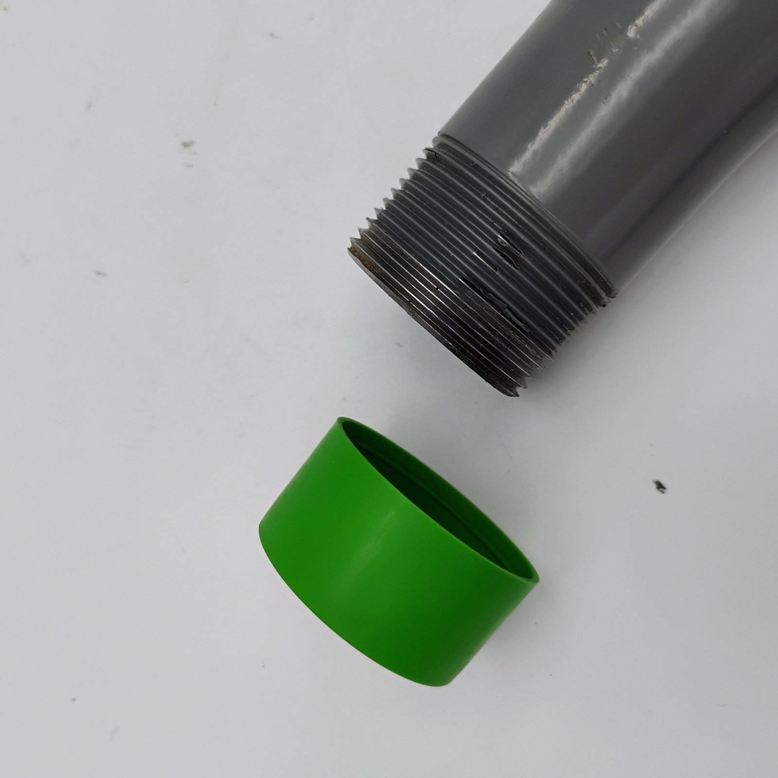 1-1/4 in. IPS Poly DR 11 to 1-1/4 in. MIP Underground Yellow Poly Gas Transition - Image 3