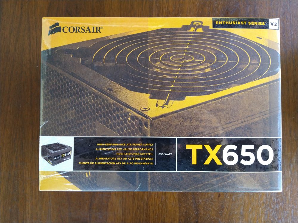 Corsair Enthusiast Series 650-Watt 80 Plus Bronze Certified Power Supply TX650 - Image 4