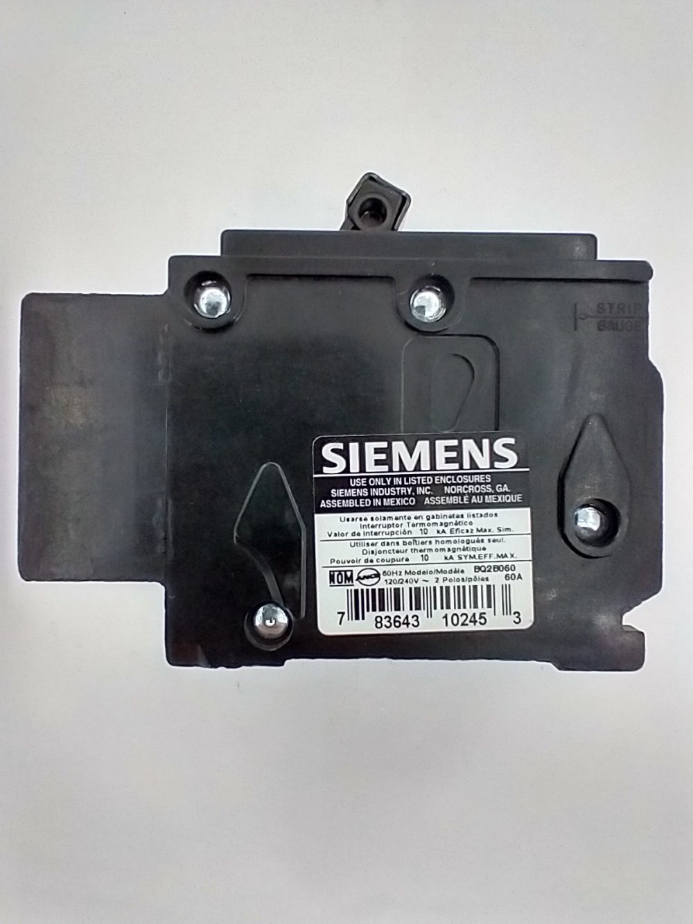 New SIEMENS BQ2B060 60 Amp 120/240 Vols 2 Poles Breaker - Image 6