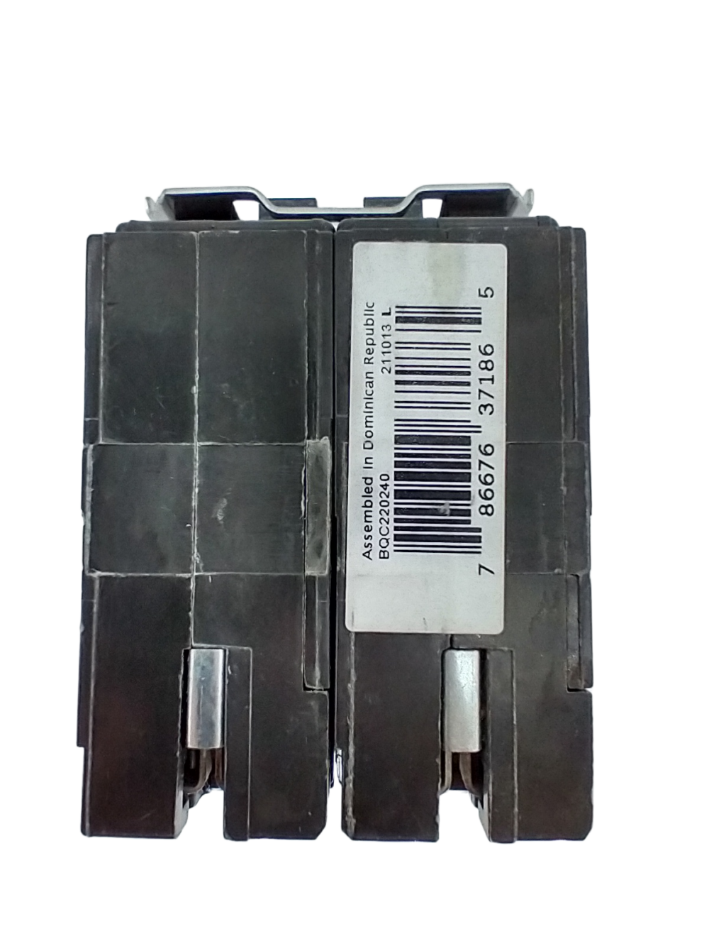 EATON BQC220240 (1) 2 Pole 20 Amp (1)2 Pole 40 Amp Combo Quad Circuit Breaker BR - Image 3