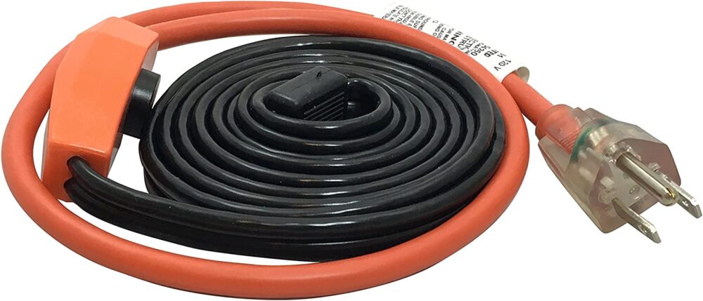 Frost King HC6A Automatic Electric Heat Kit Heating Cables, 6 Feet, Black - Image 2