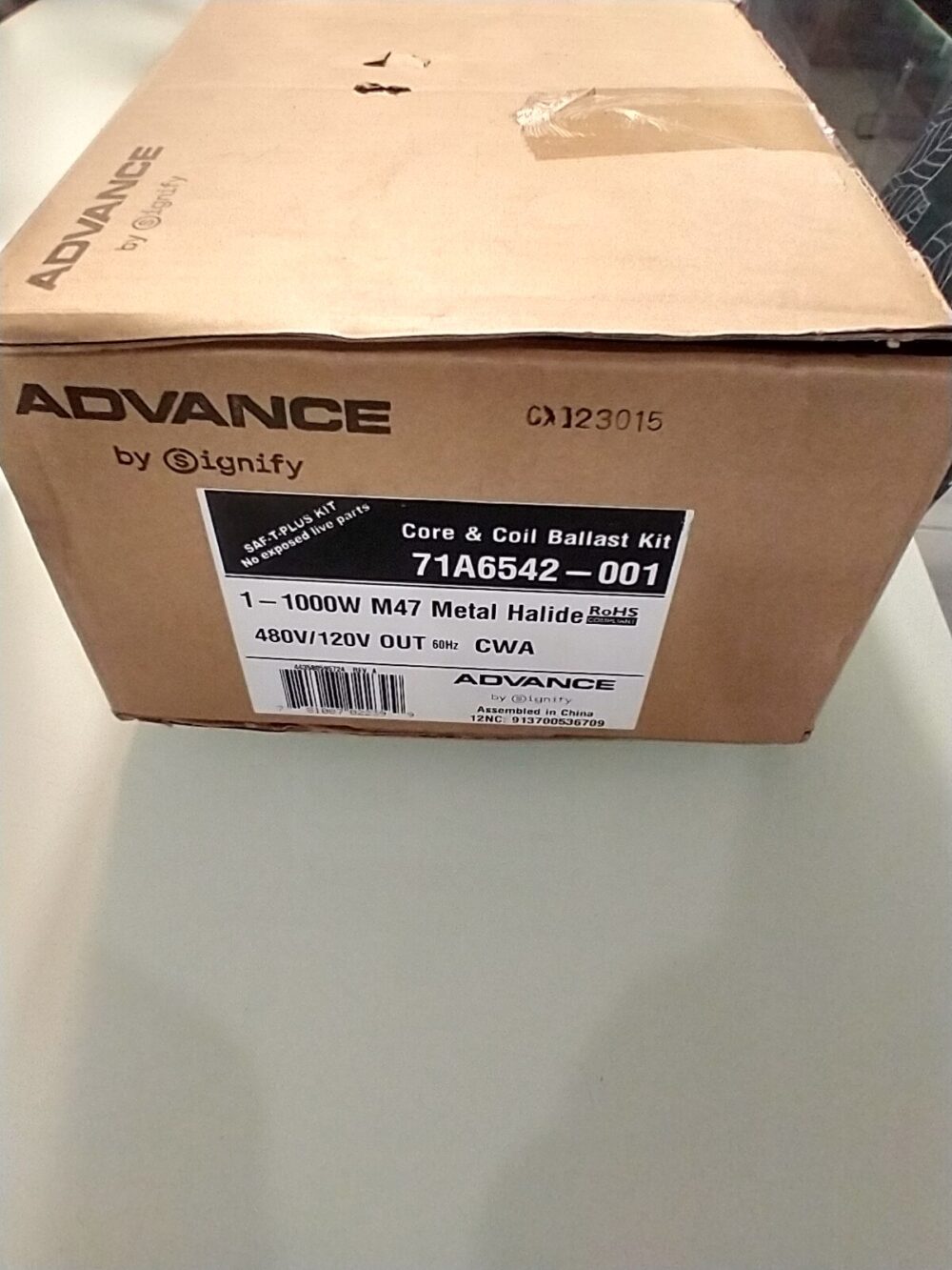 ADVANCE 71A6542-001 Ballast Kit,1-1000W M47,MH,480V/120V - Image 6