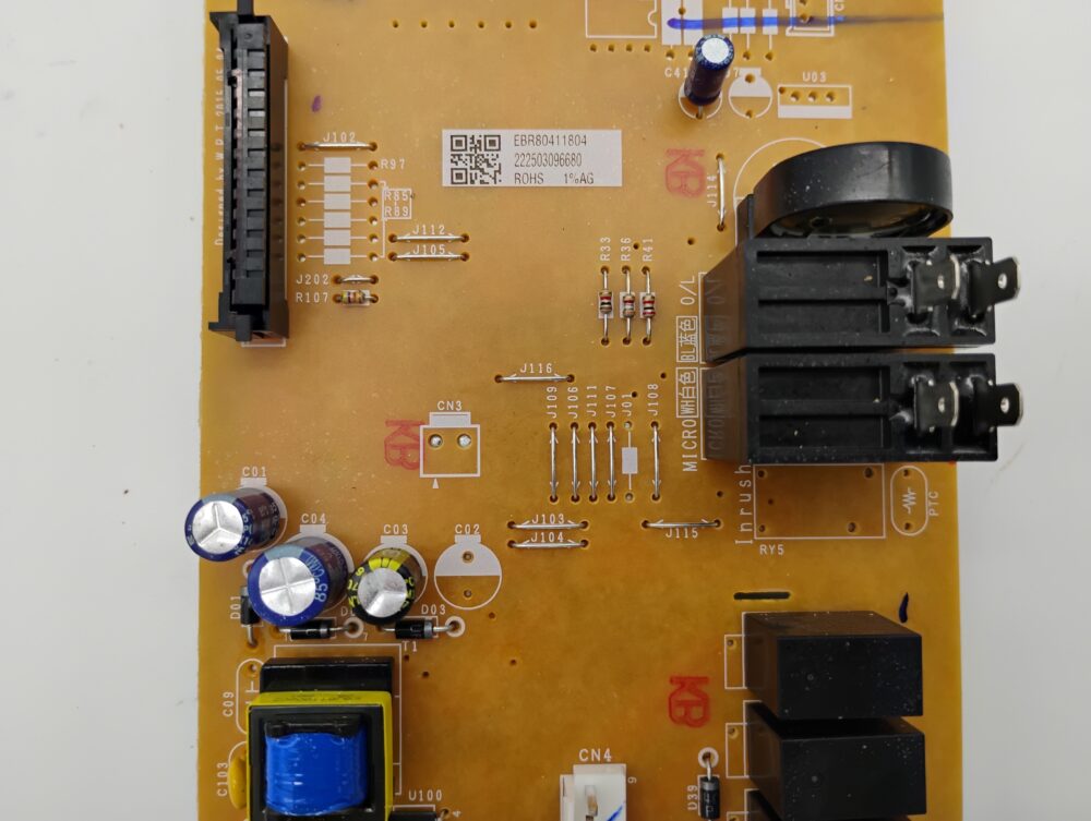 GE LG Kenmore Microwave Electronic Control Board WB27X27171, EBR80411804 - Image 8