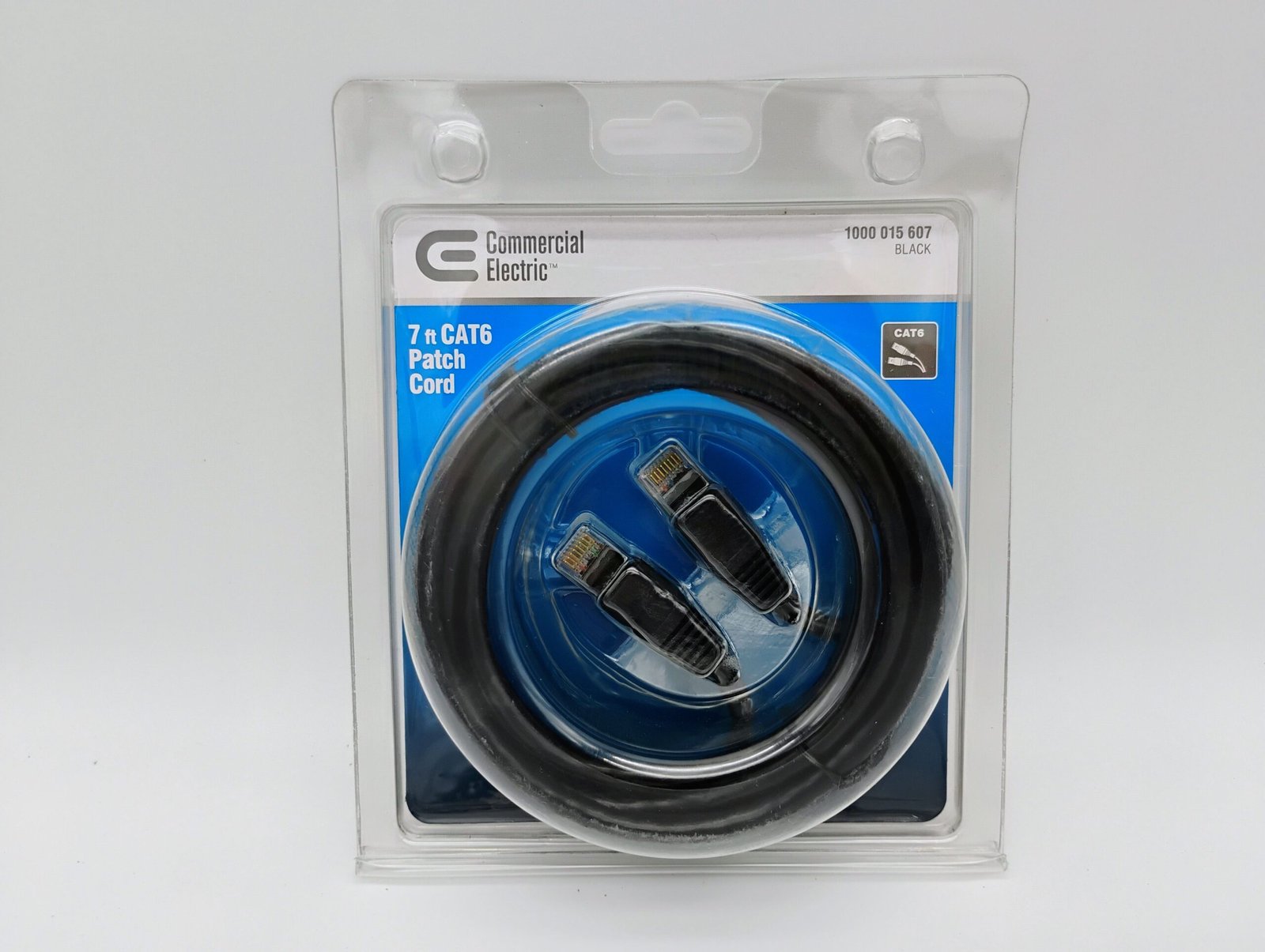 CAT6 Ethernet Cable RJ45 7ft Black / 3ft White LAN Networking Cable New - Image 2