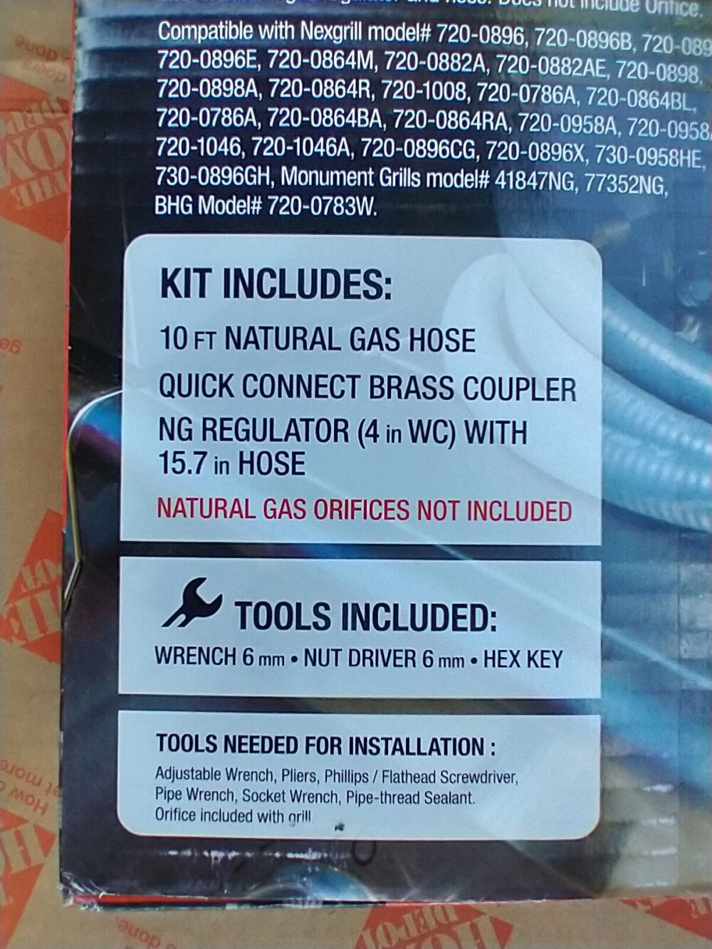 (Factory Sealed) Universal Natural Gas Conversions Kit - Image 6