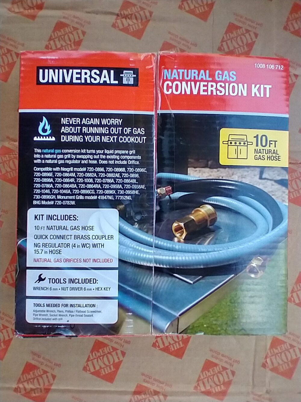 (Factory Sealed) Universal Natural Gas Conversions Kit