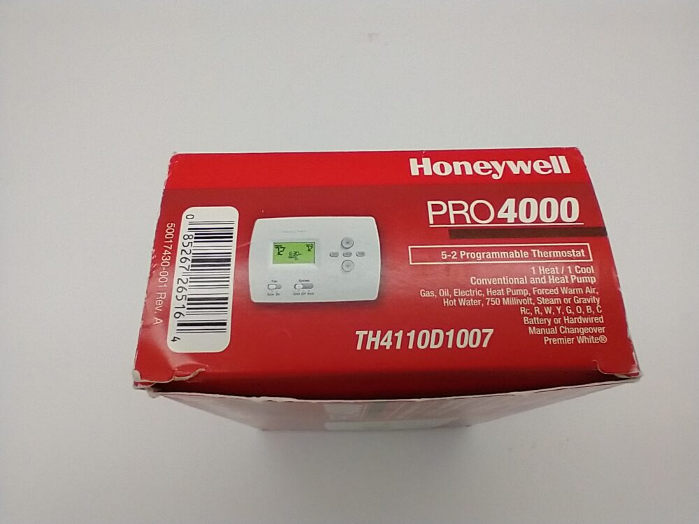 5-2 Programmable Thermostat TH4110D1007 PRO4000 Honeywell - Image 12