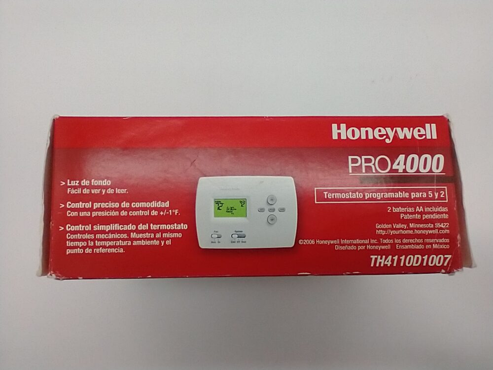 5-2 Programmable Thermostat TH4110D1007 PRO4000 Honeywell - Image 11