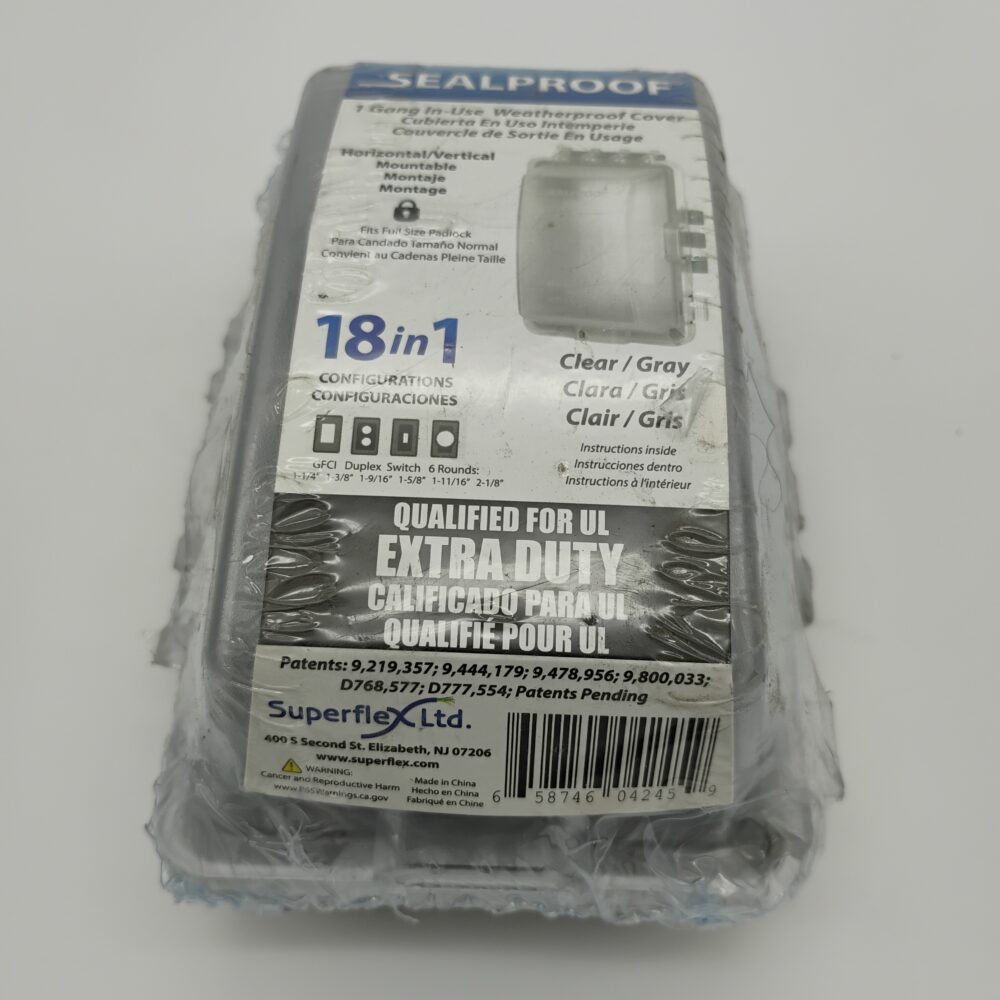 Weatherproof In Use Outlet Cover, Outdoor Receptacle Protector/ Eaton TWR outlet - Image 9